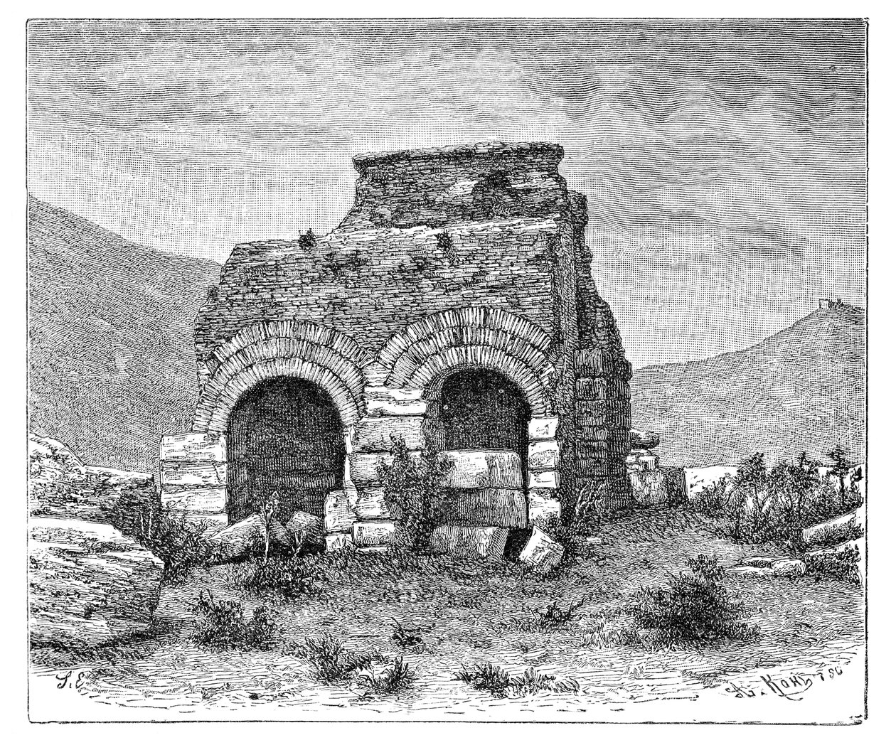 La prison de Saint Paul, Éphèse, Turquie - Armand Kohl