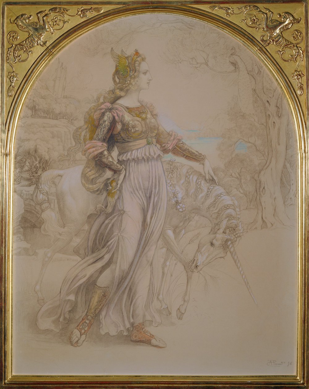 La princesse à la licorne - Armand Point