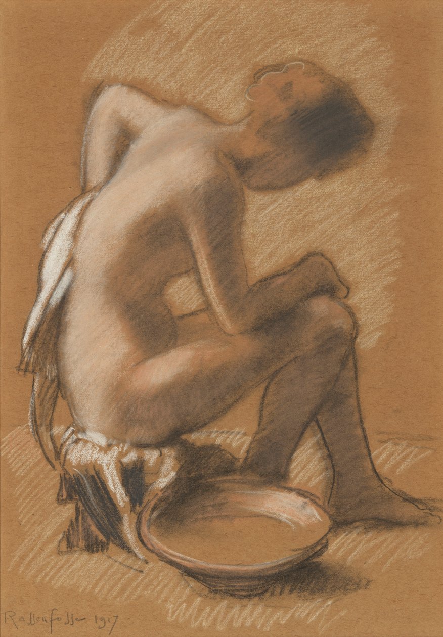 Femme à sa toilette - Armand Rassenfosse