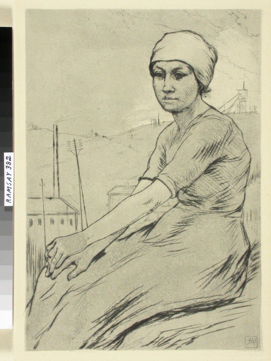 Jeune femme active - Armand Rassenfosse