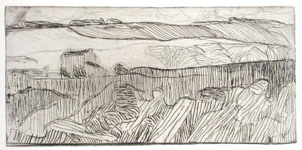 Paysage rayé - Armand Séguin