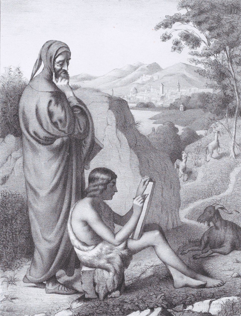 Giotto et Cimabue, de L