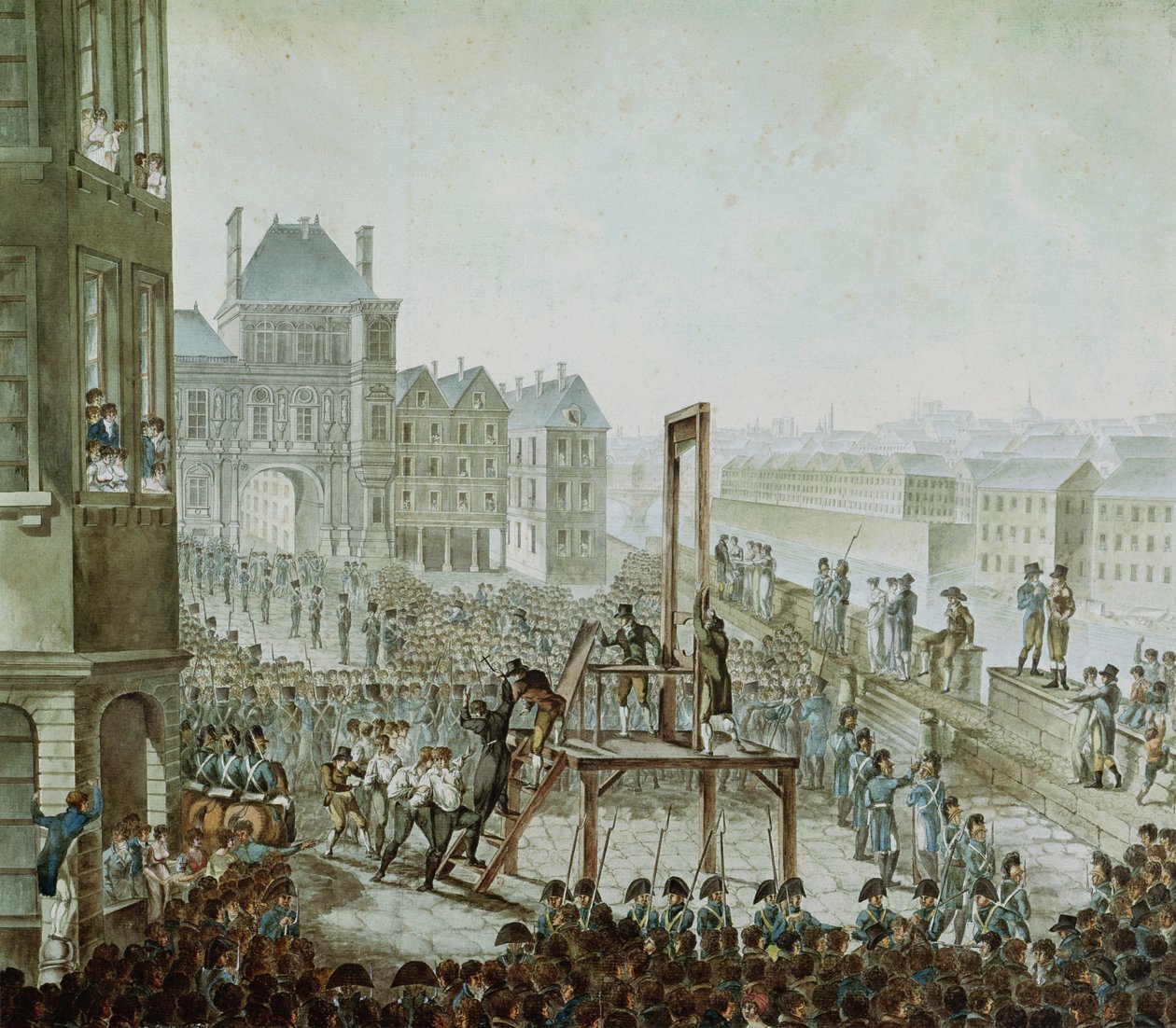 L'exécution de Georges Cadoudal (1771-1804) et de ses complices