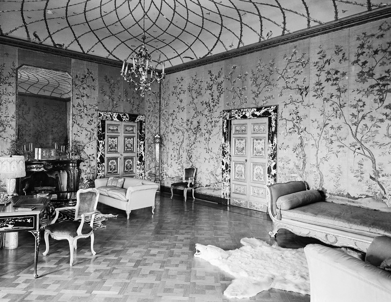 Une grande salle dans la Villa Madama, Rome - Armando Bruni