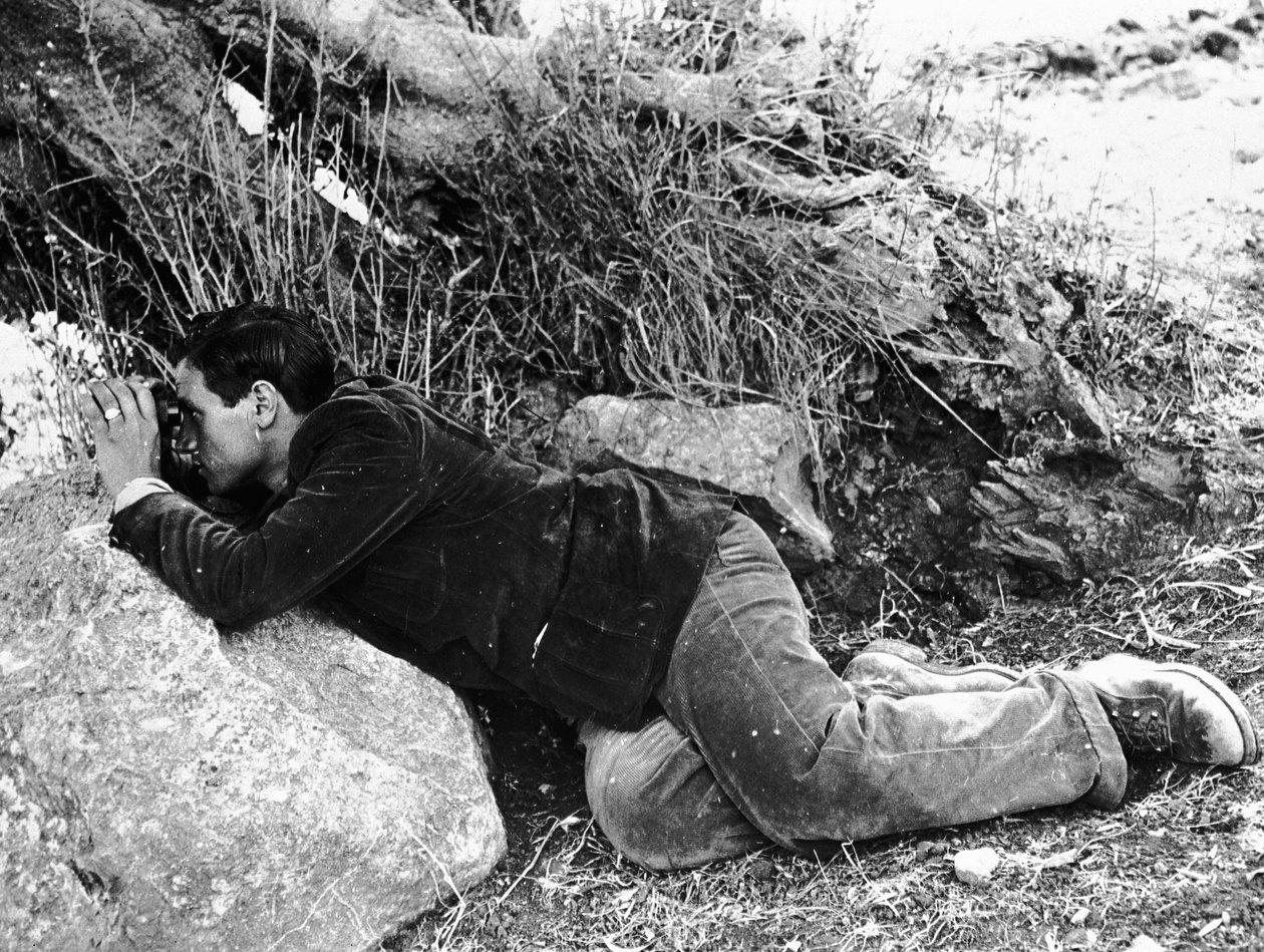 Salvatore Giuliano caché dans les buissons - Armando Bruni