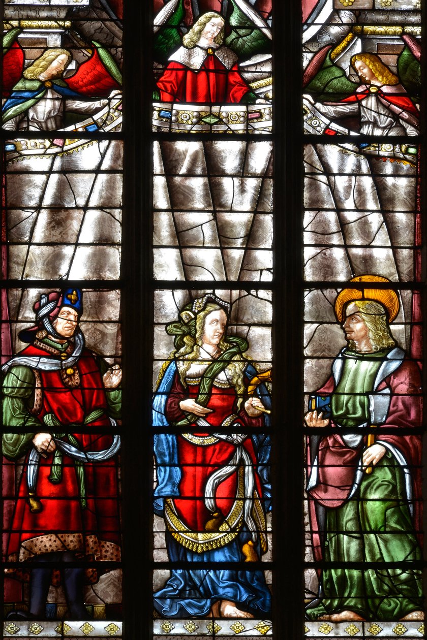Le prophète Daniel, Sibylle Cimmérienne et Saint Matthieu l