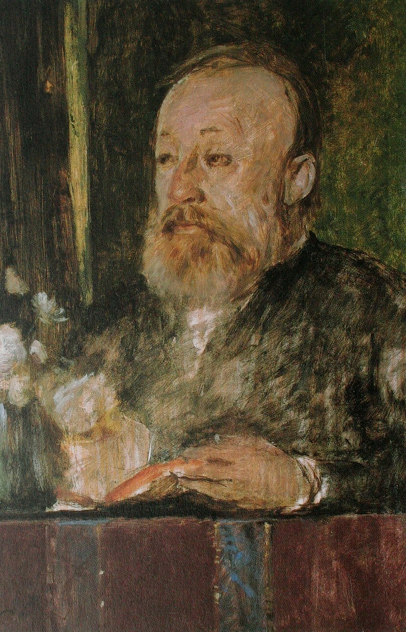 Portrait de Gottfried Keller - Arnold Böcklin