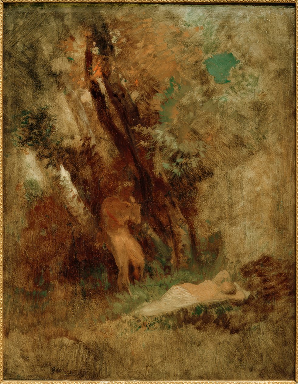 Paysage forestier - Arnold Böcklin