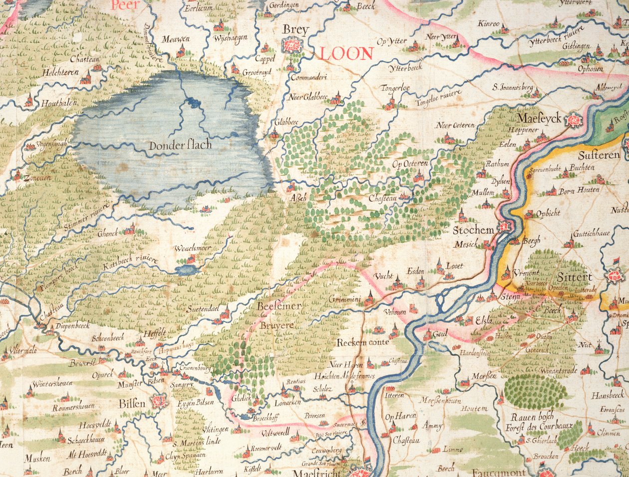 Carte des Flandres à l