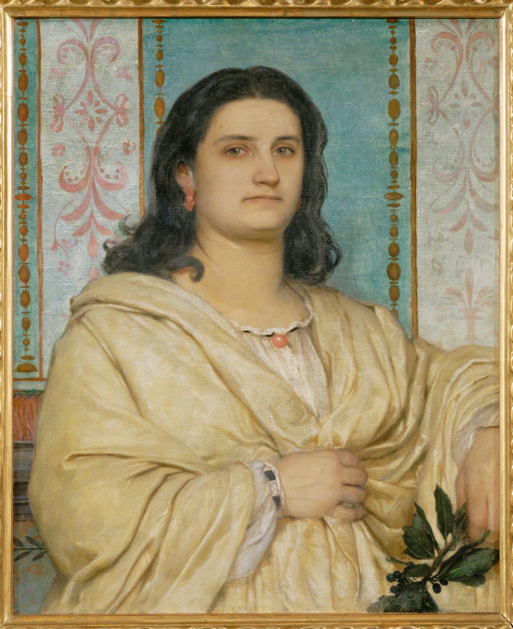 Bildnis Angela Boecklin als Muse - Portrait d
