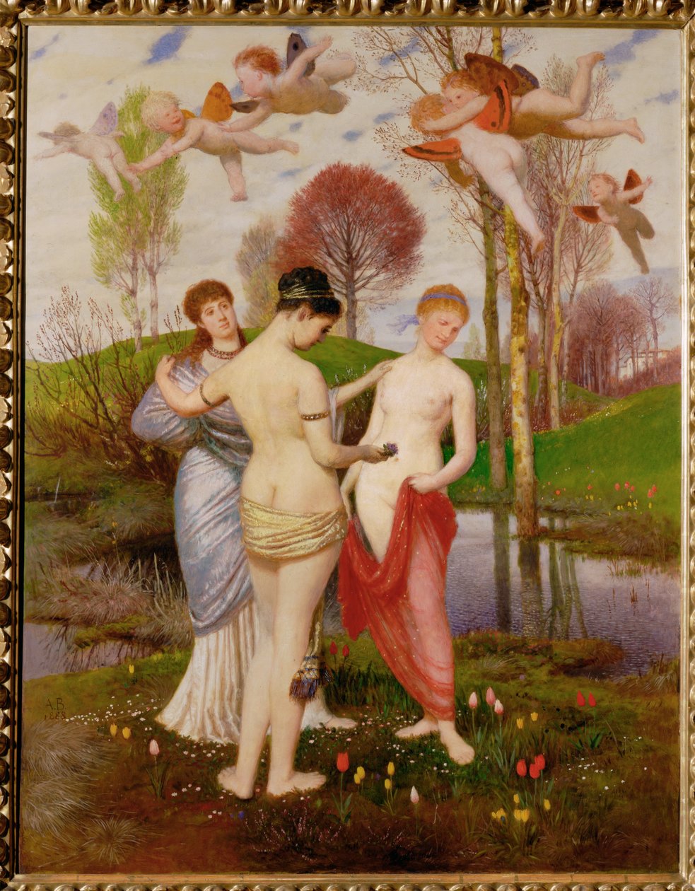 Fruehlingshymnus - Hymne du printemps ... - Arnold Böcklin