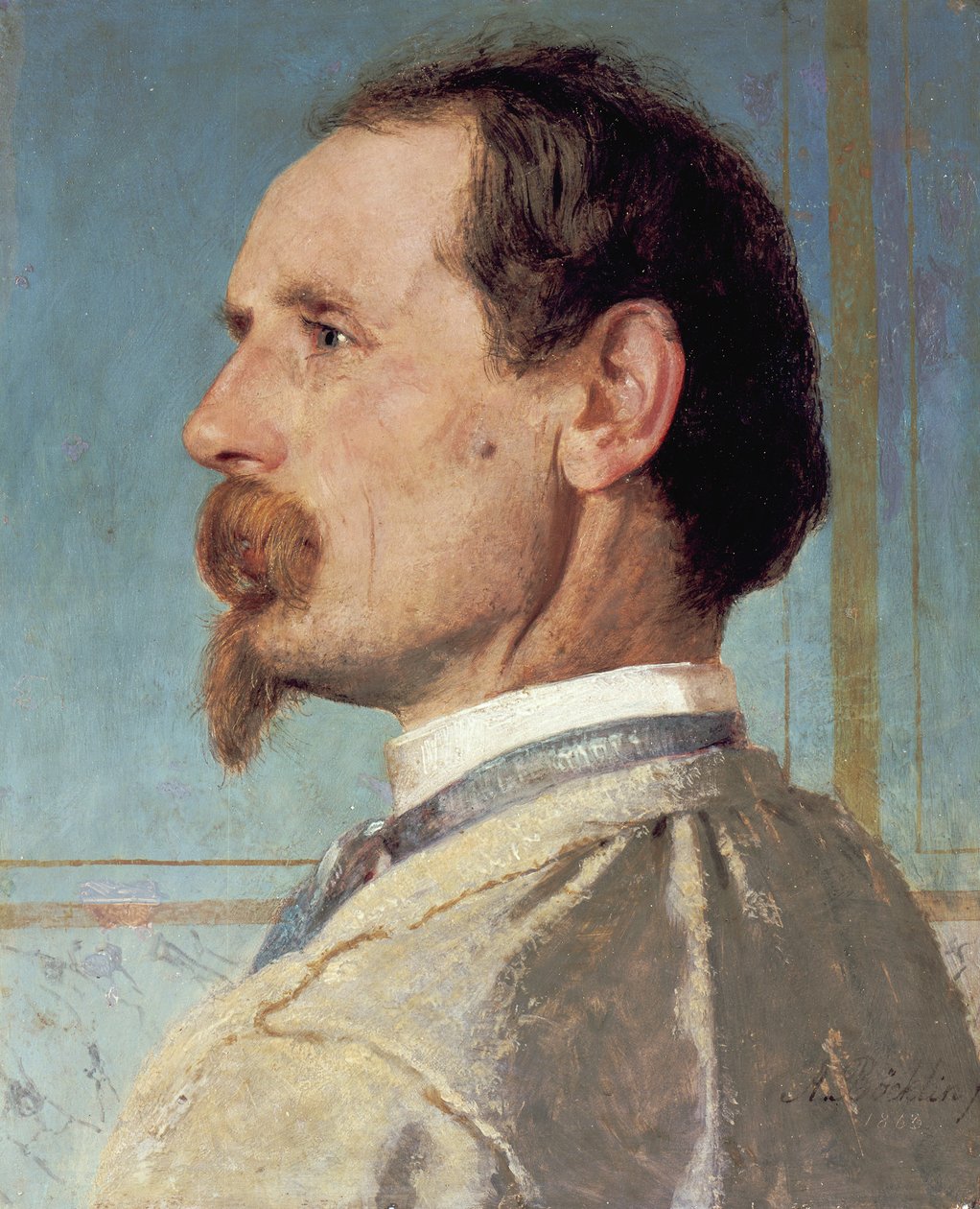 Le sculpteur Josef von Kopf - Arnold Böcklin