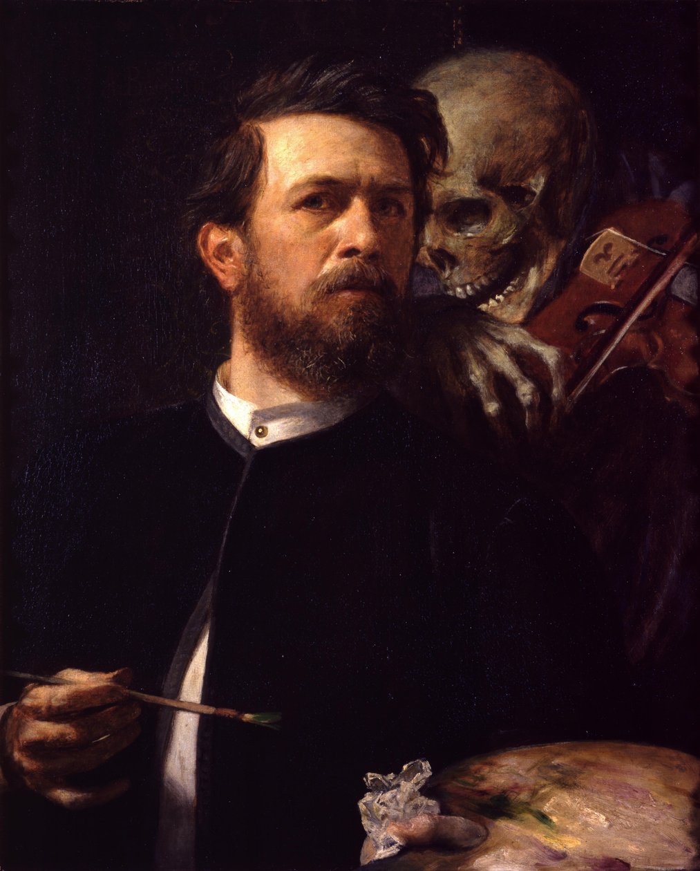 Autoportrait - Arnold Böcklin
