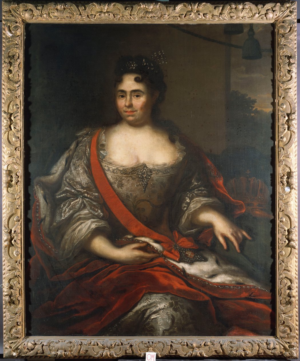 Portrait de la reine Catherine I de Russie, 1717 - Arnold Boonen