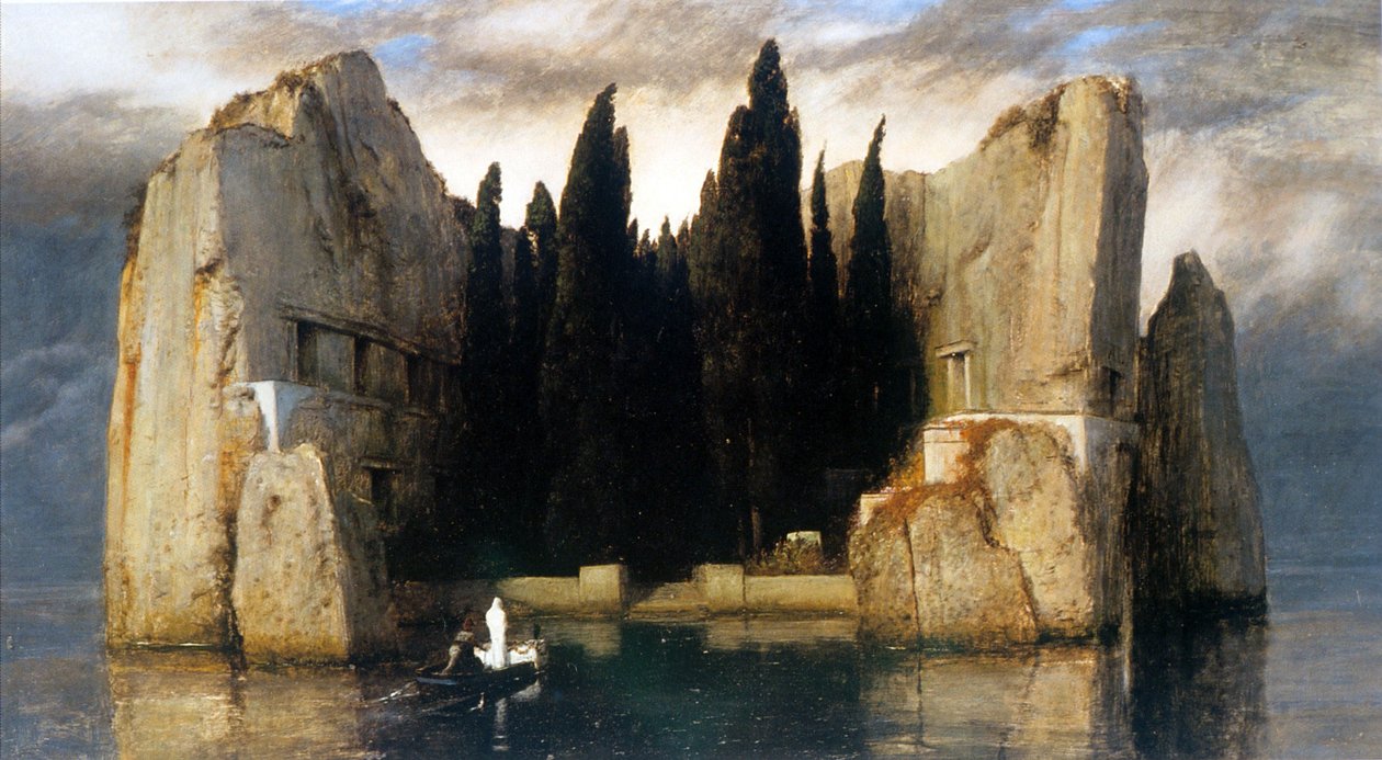 Allemand : Die Toteninsel Isle of the Dead - Arnold Böcklin