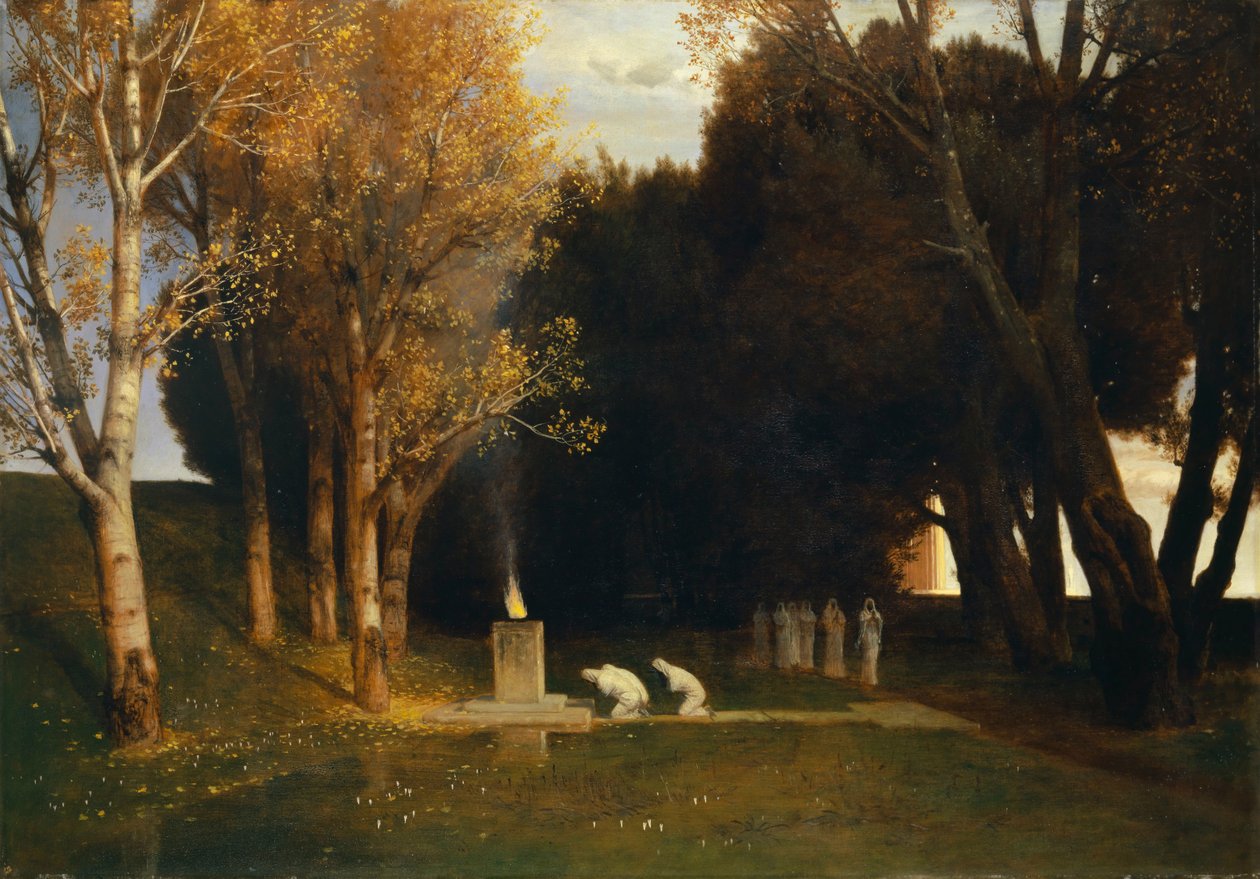 Bosquet sacré, 1882 - Arnold Böcklin