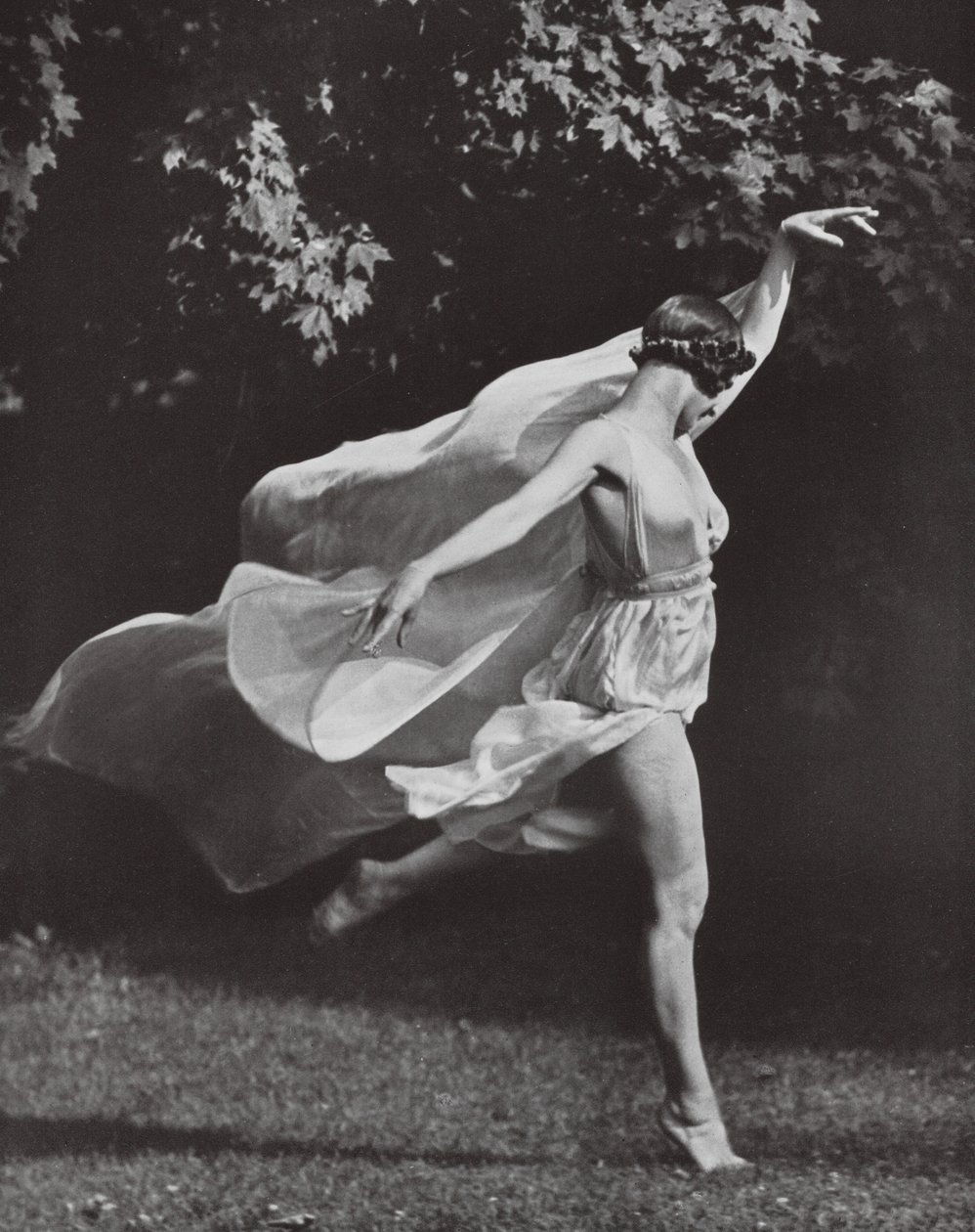 Anna Duncan (photo n/b) - Arnold Genthe