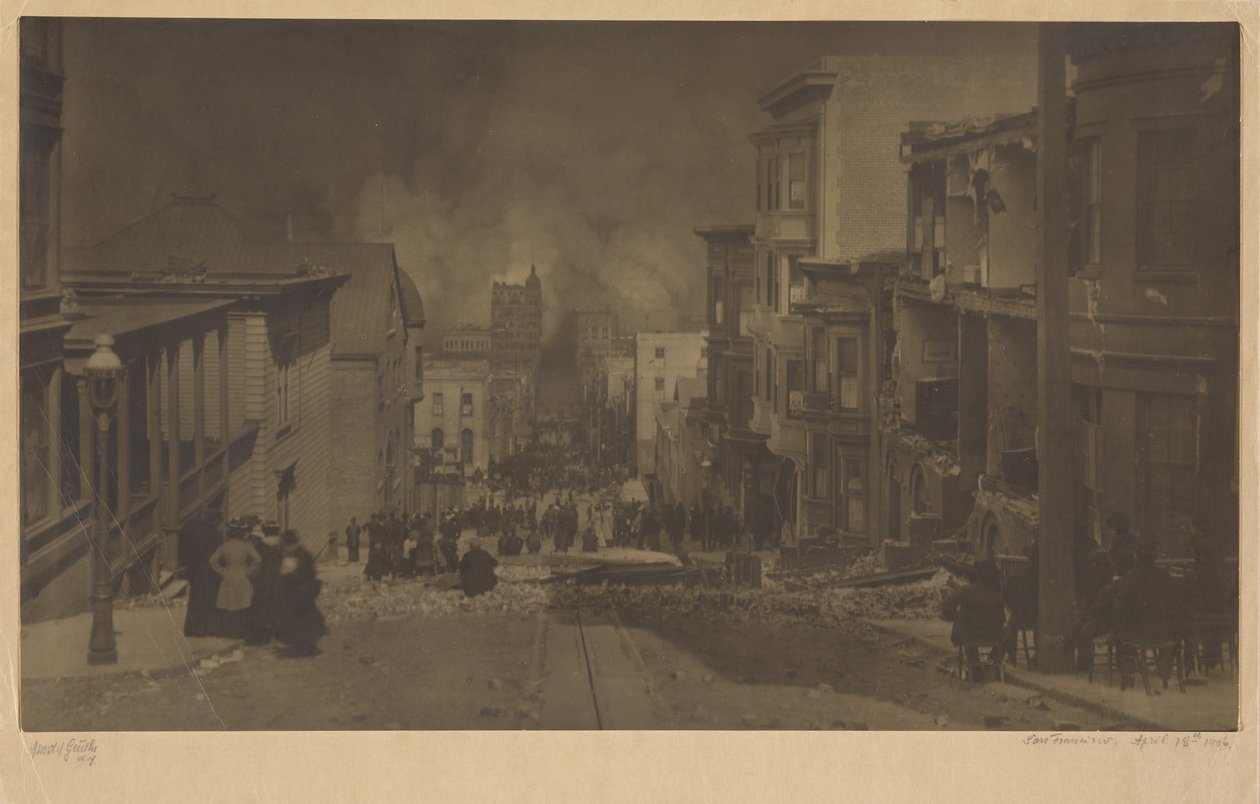 San Francisco, 18 avril 1906 - Arnold Genthe