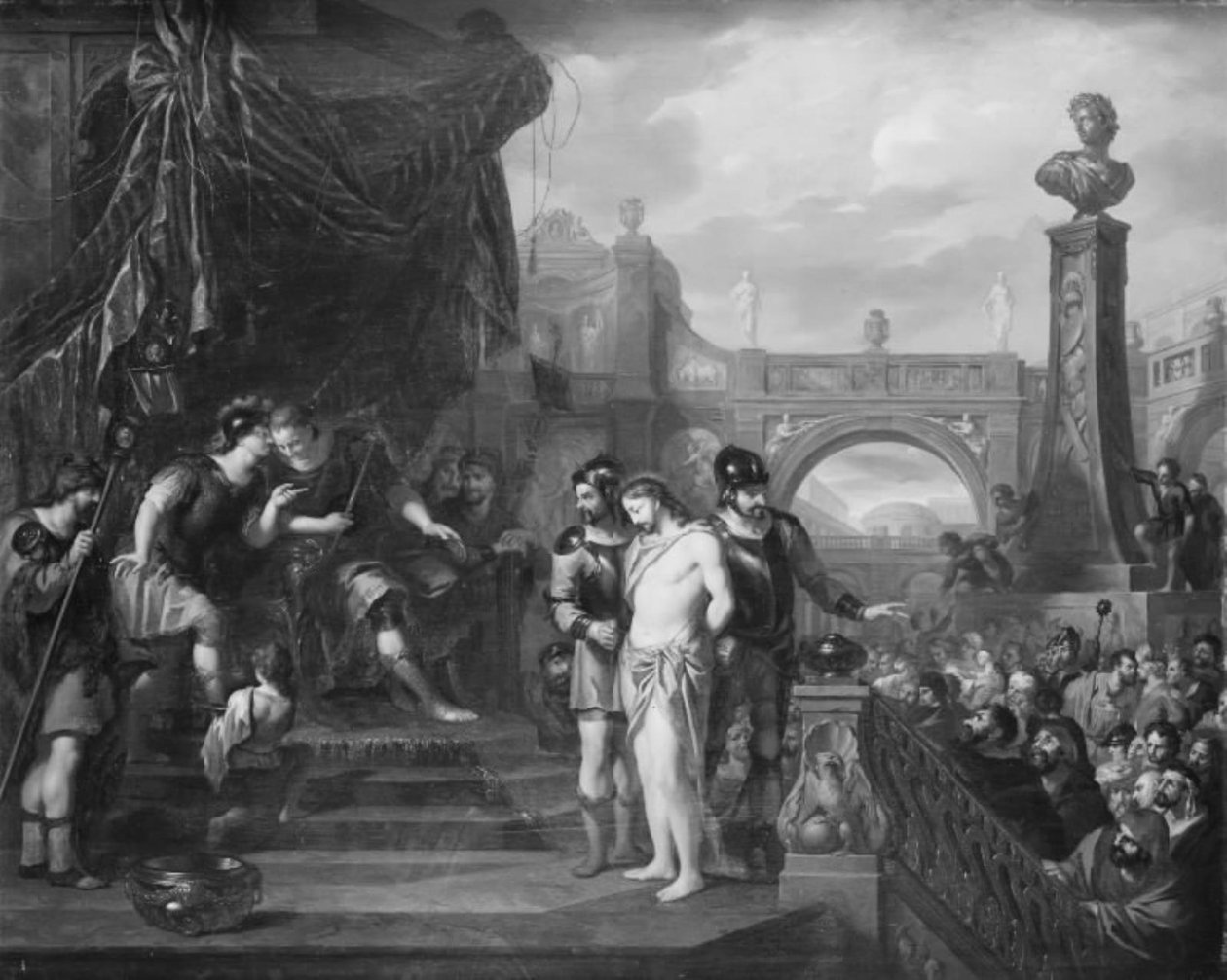 Le Christ devant Pilate - Arnold Houbraken