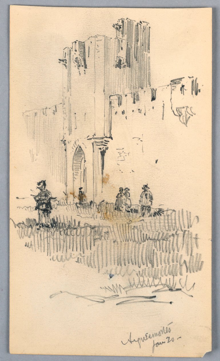 À Aigues-Mortes - Arnold William Brunner