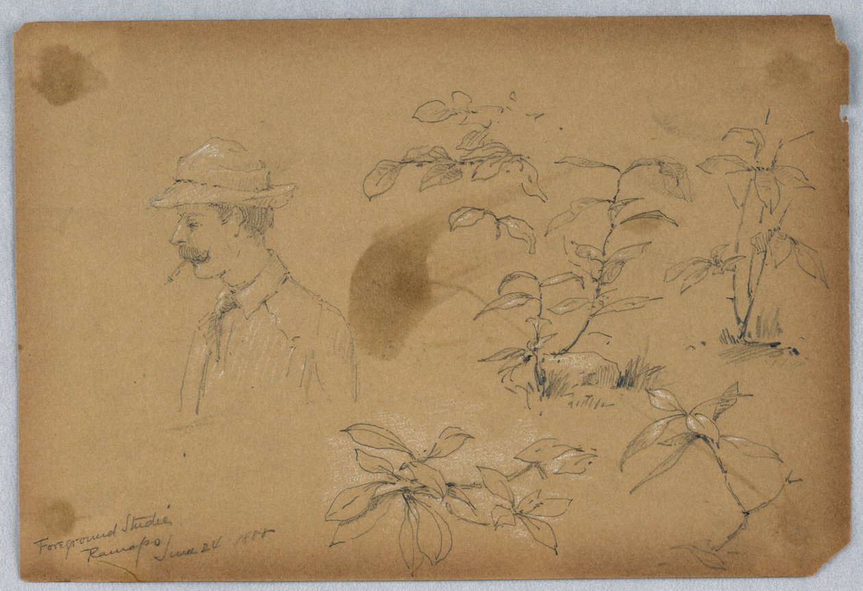 Études de Premier Plan, Ramapo - Arnold William Brunner