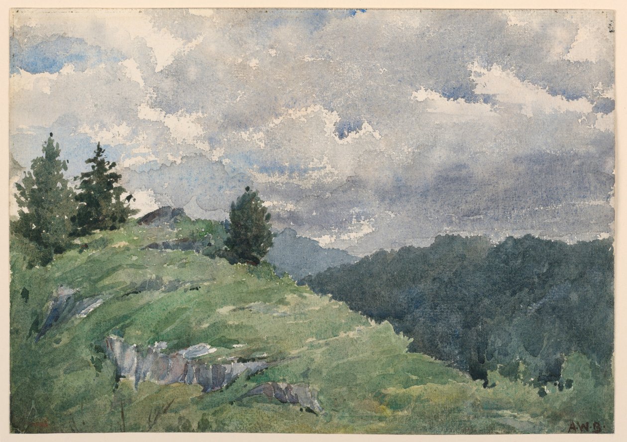 Paysage - Arnold William Brunner