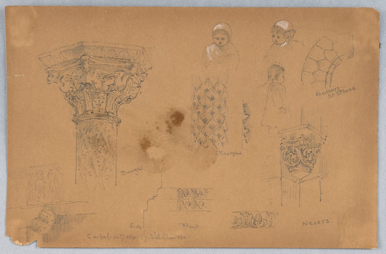 Nevers et Bourges - Arnold William Brunner