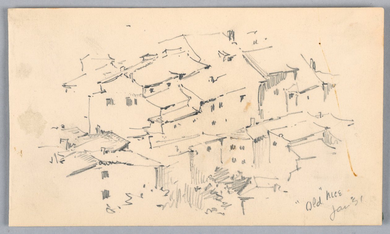 « Vieux » Nice - Arnold William Brunner