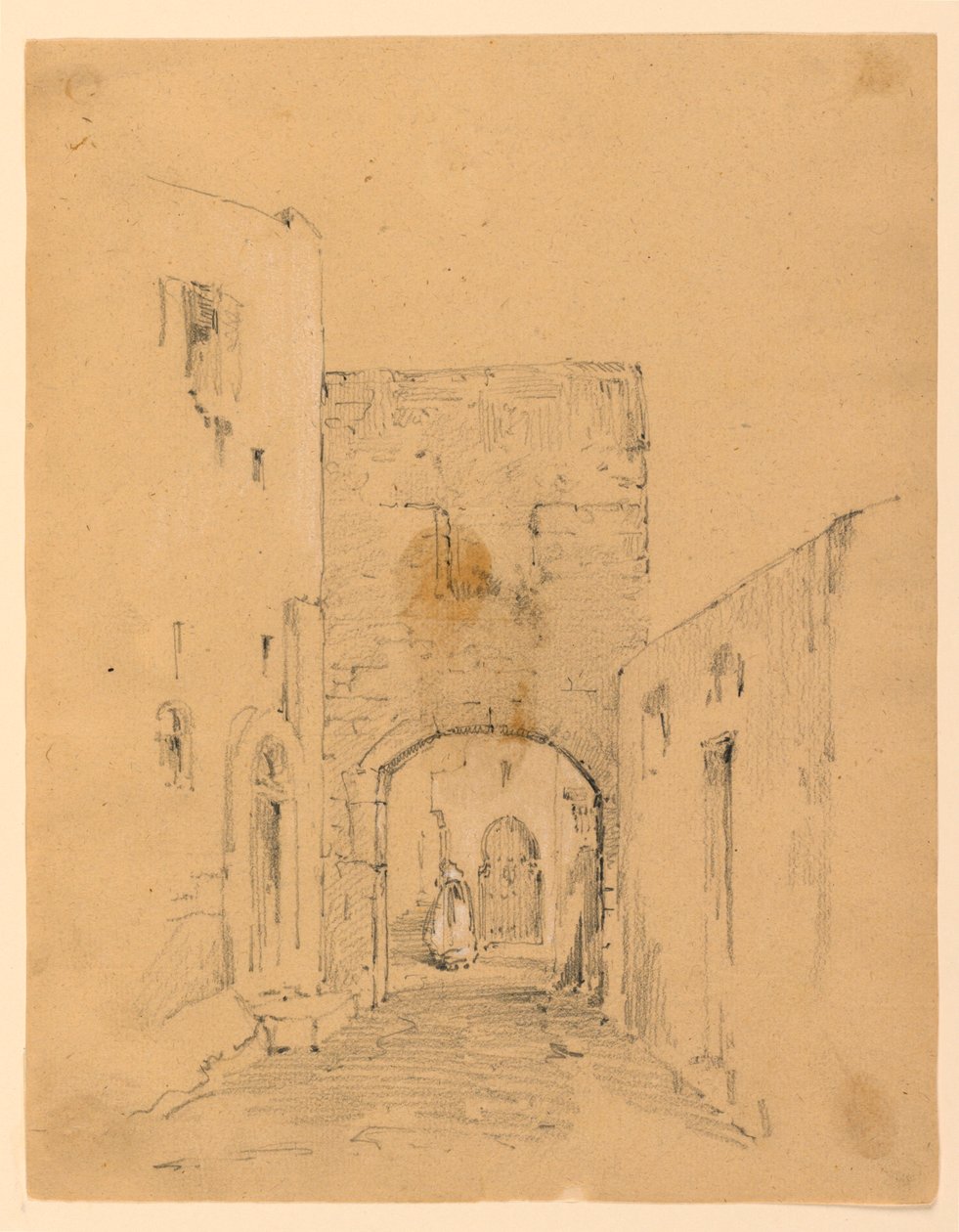 Rue à Tanger - Arnold William Brunner