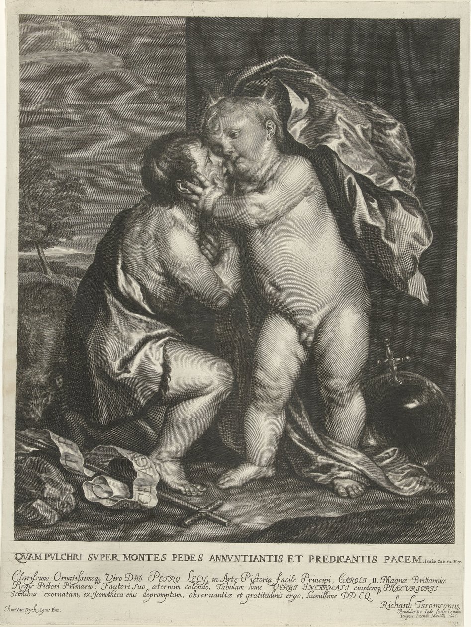 Enfant Jésus et Jean-Baptiste - Arnold de Jode
