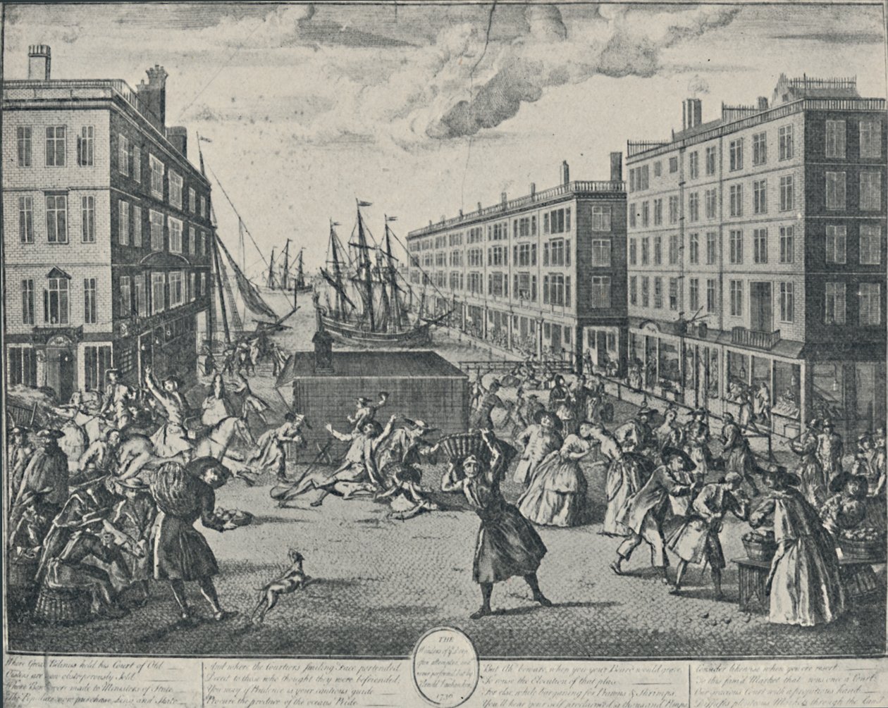 Les Humeurs de Billingsgate, 1736, 1920 - Arnoldus van Haecken