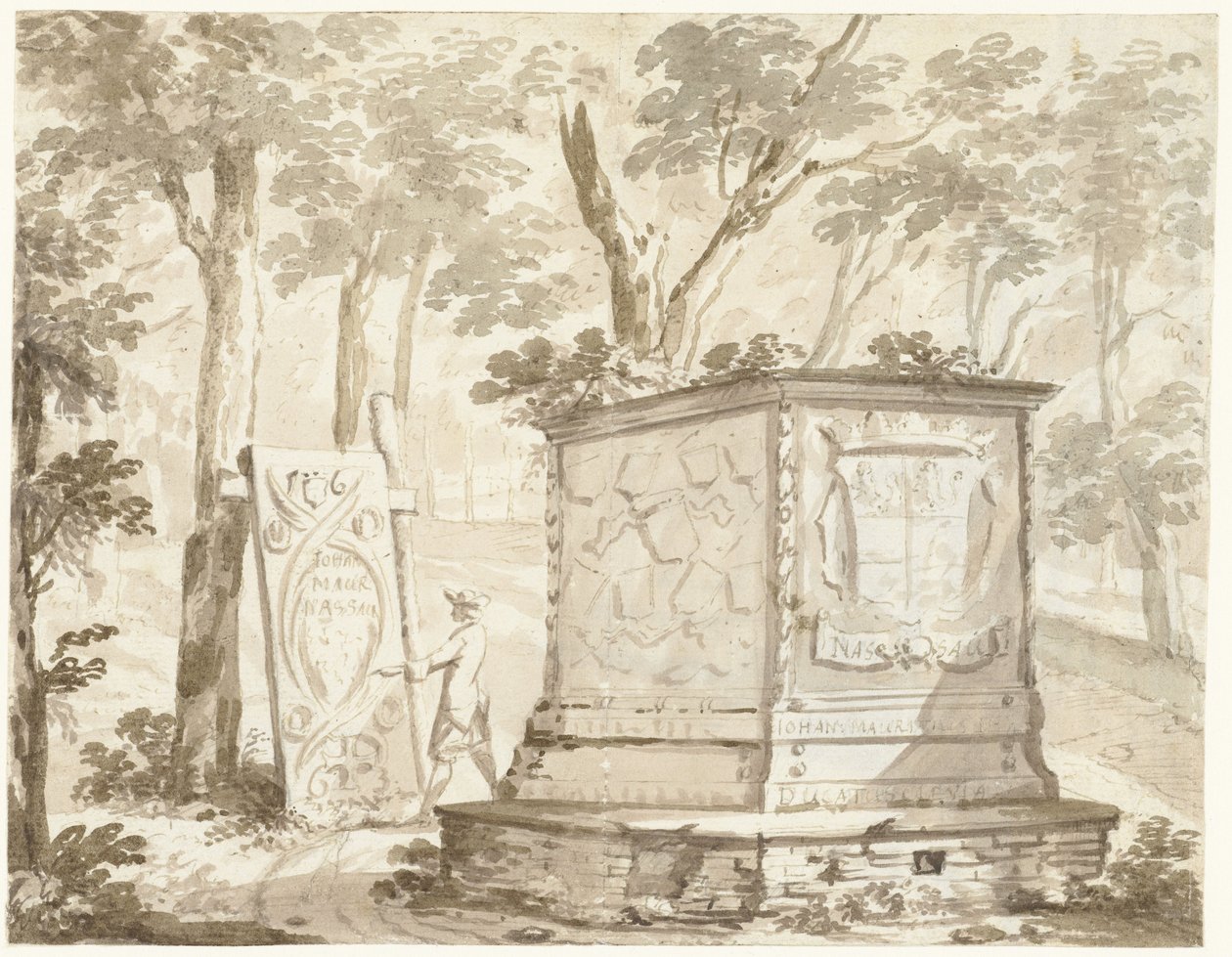 Tombeau de Johan Maurits van Nassau-Siegen à Clèves - Arnoud van Halen