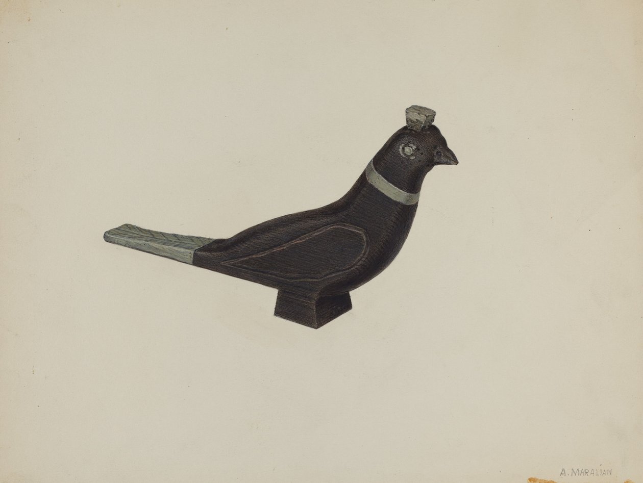 Oiseau jouet allemand de Pennsylvanie - Arsen Maralian