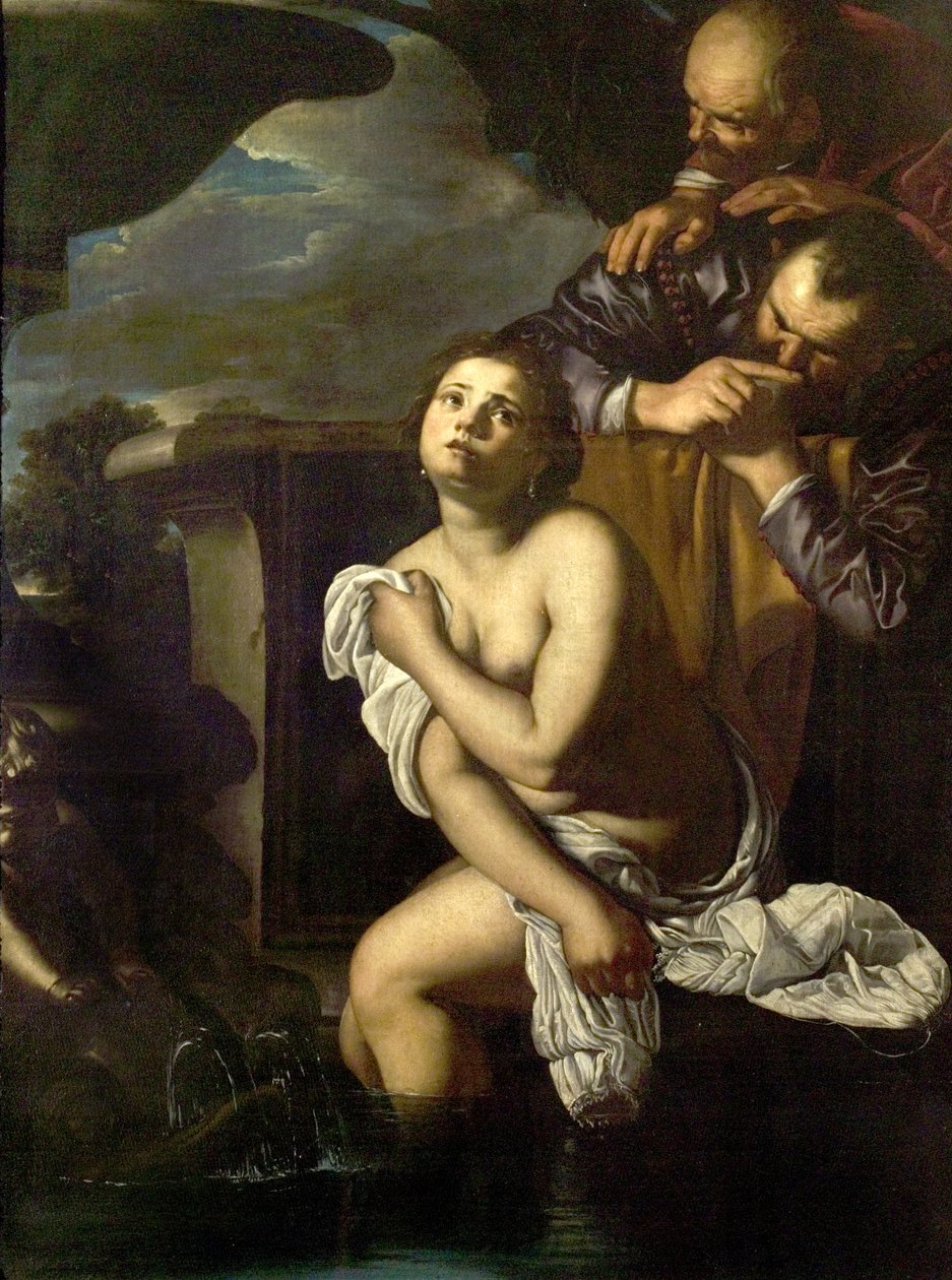 Suzanne et les Vieillards - Artemisia (attr.to) Gentileschi