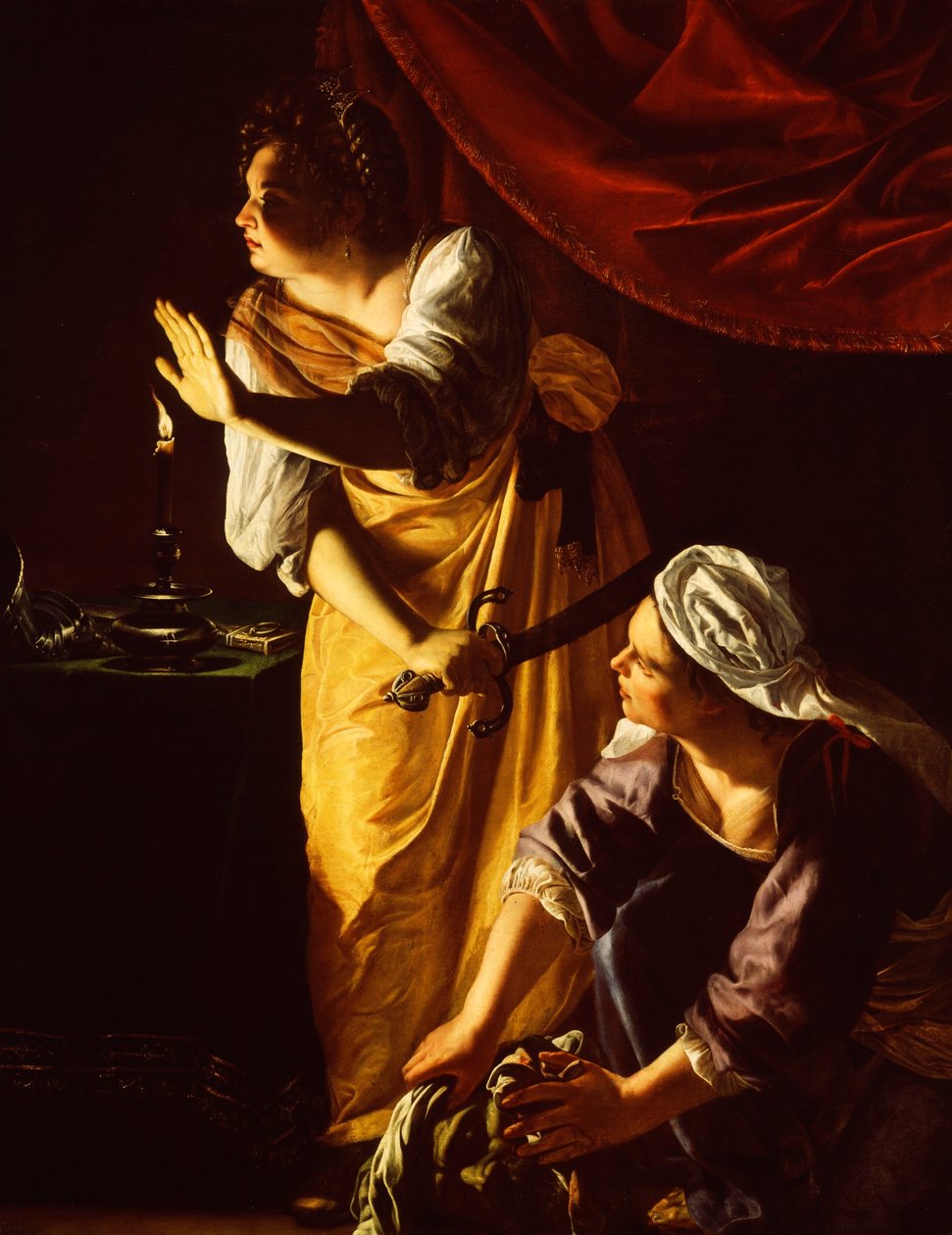Judith et sa servante avec la tête d