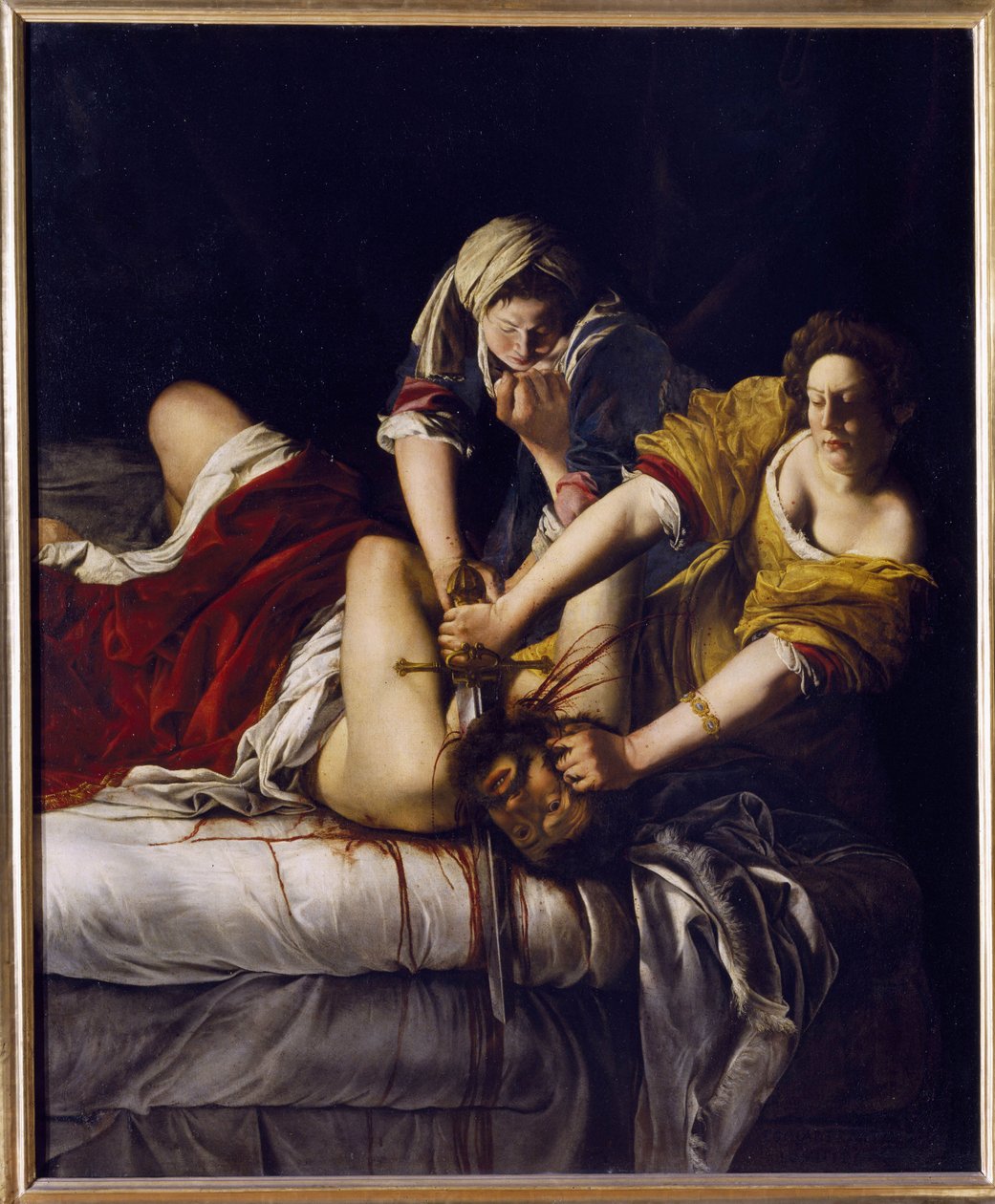 Judith et Holopherne, vers 1620 (huile sur toile) - Artemisia Gentileschi