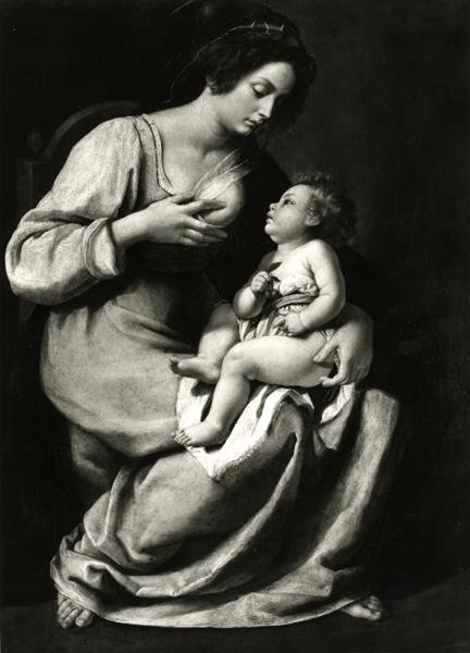 Madone aux cerises - Artemisia Gentileschi