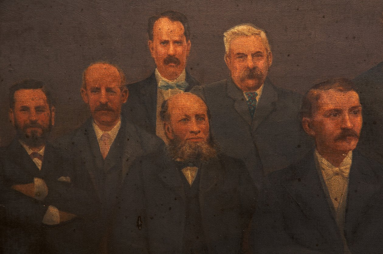 Premier conseil municipal, Borough de Dunkinfield, 1899 - Arthur Bradshaw