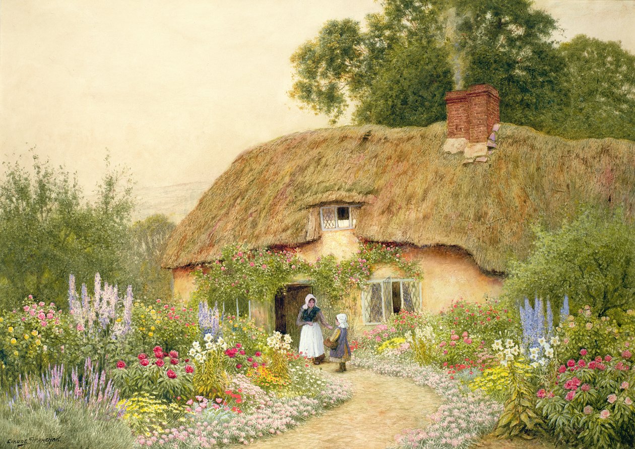 Un cottage du Devon - Arthur Claude Strachan