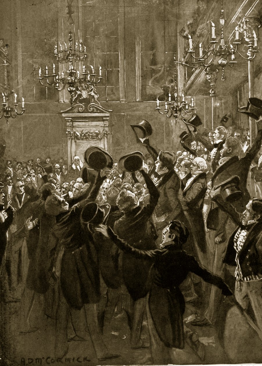 Après la deuxième lecture du premier projet de loi de réforme, illustration de 