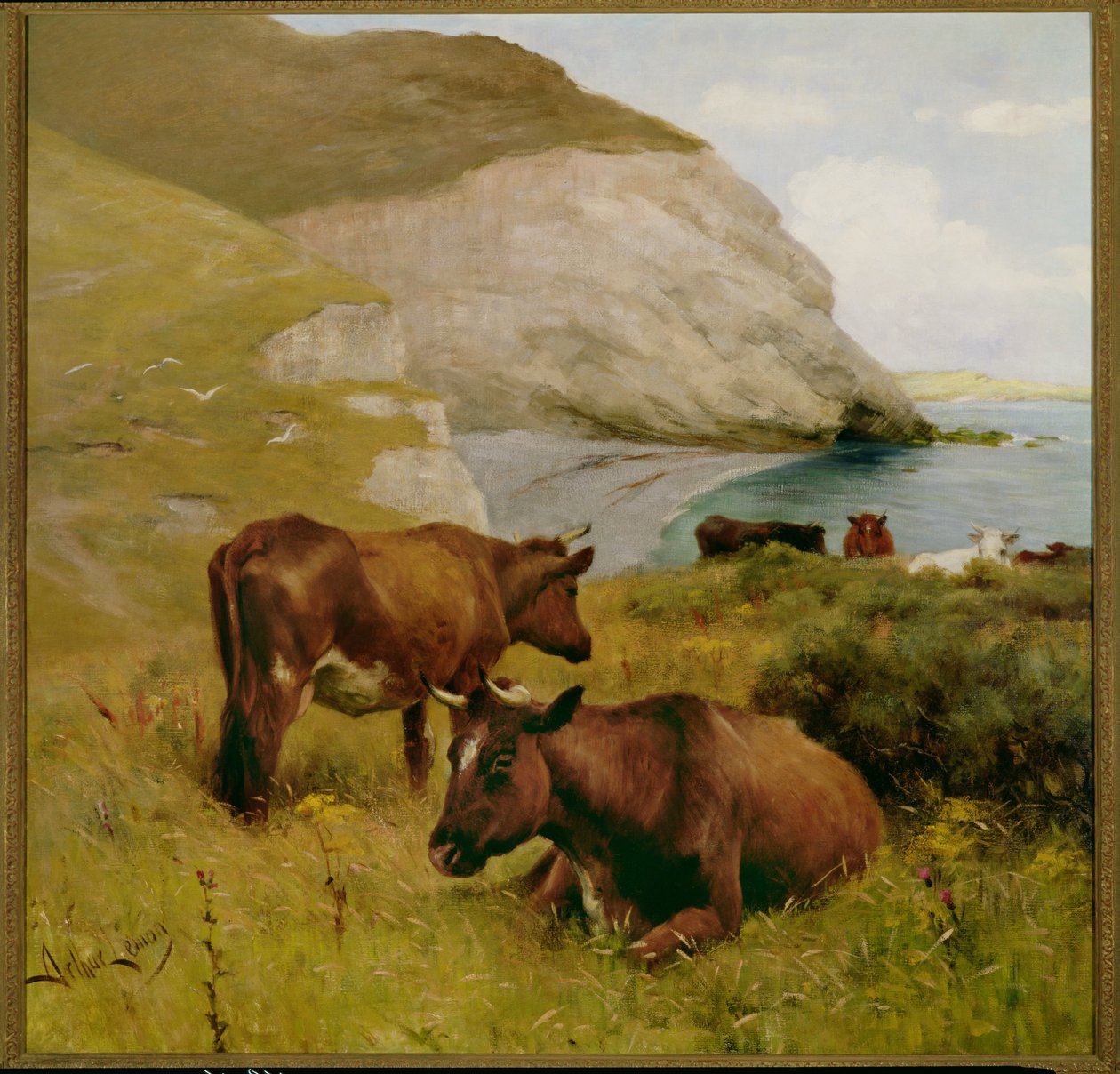 Près de Lizard Point, Cornouailles - Arthur Lemon