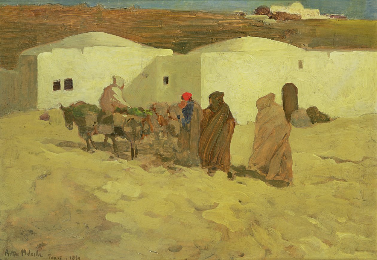 Une scène à Tunis, 1899 - Arthur Melville