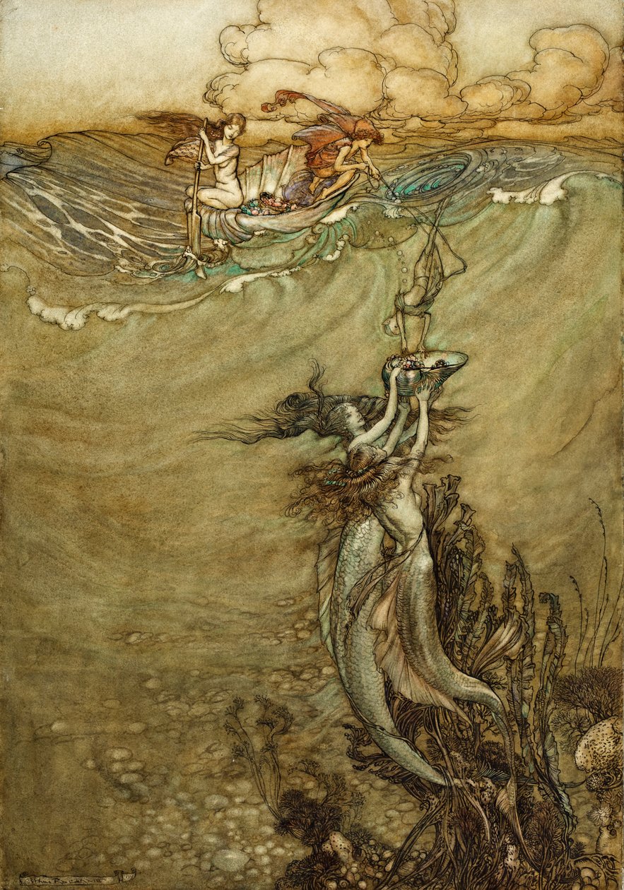 Bijoux des Profondeurs, 1909 - Arthur Rackham
