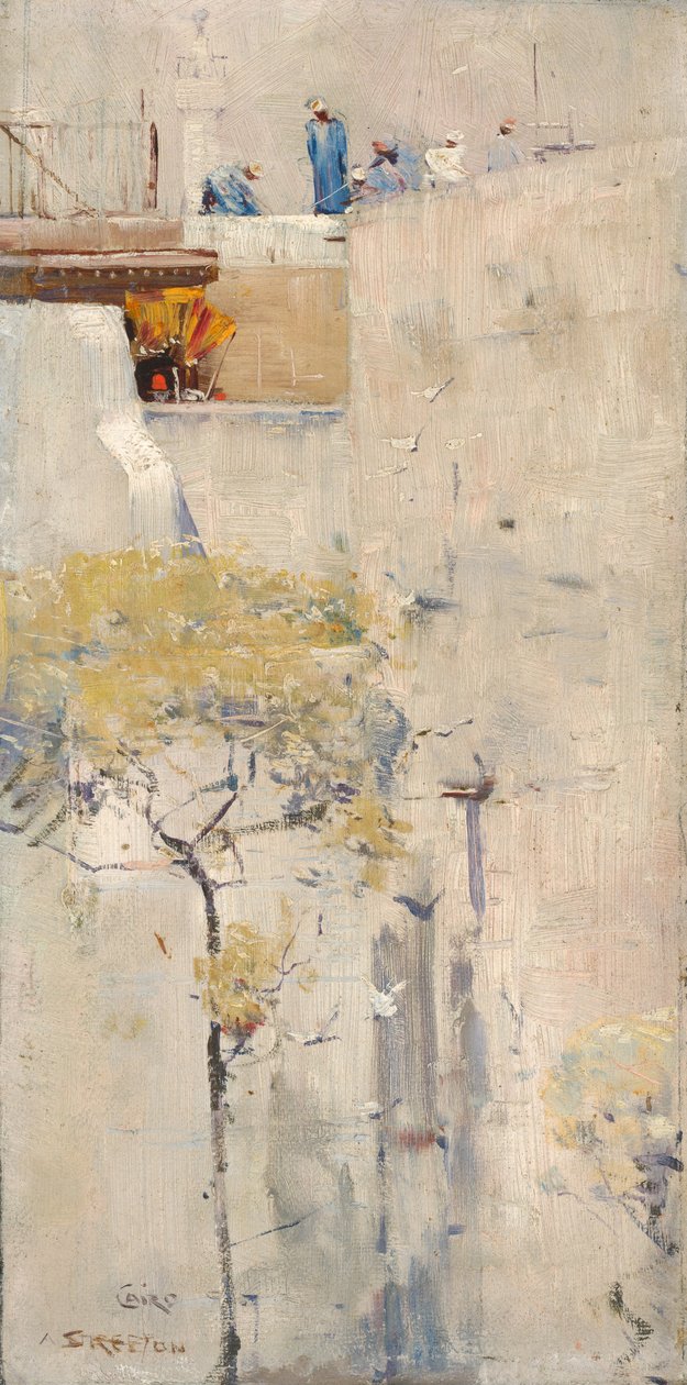 (Constructeurs de Maisons, Le Caire) - Arthur Streeton