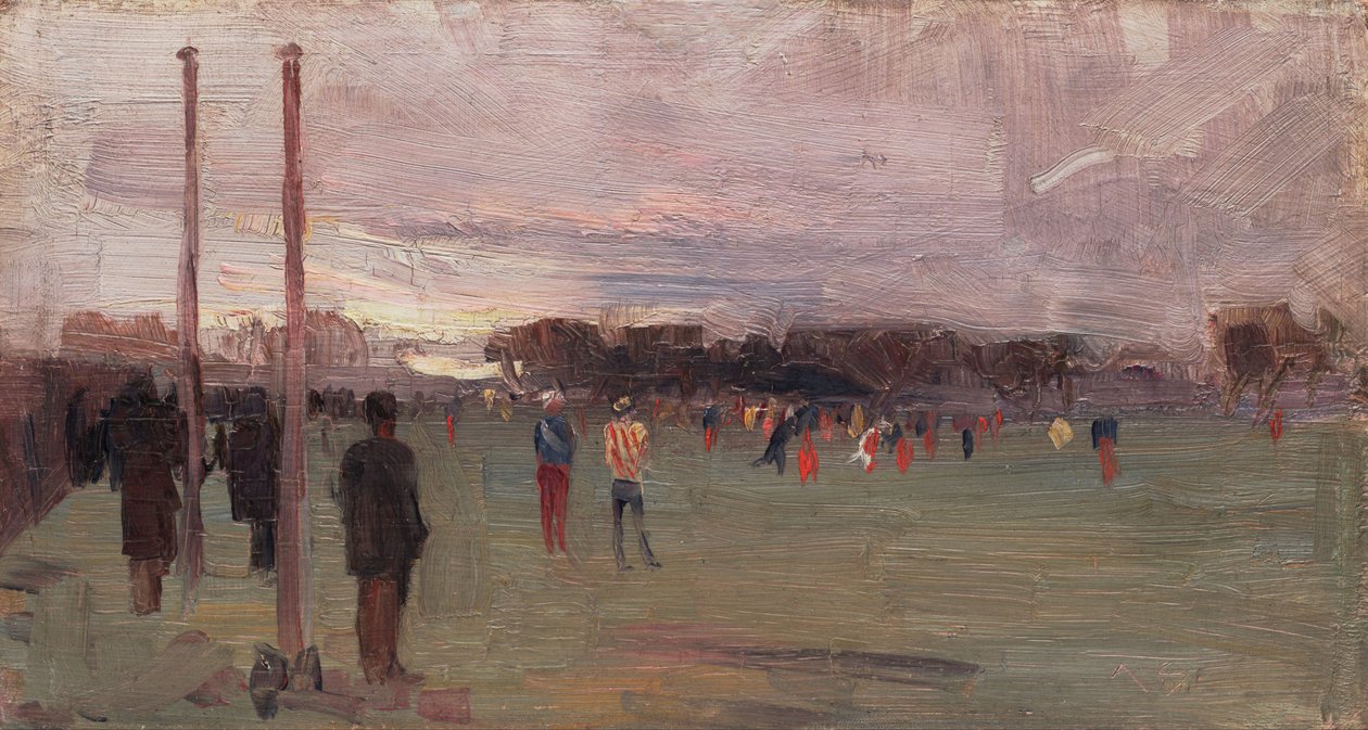 Le Jeu National - Arthur Streeton