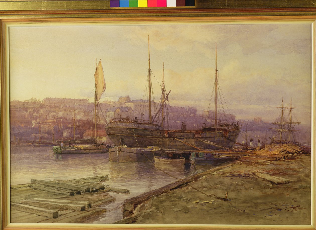 Docks de Bristol, 1896 - Arthur Wilde Parsons