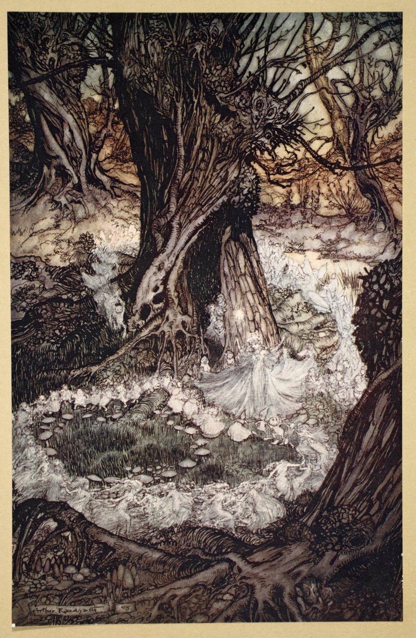 Viens, maintenant une ronde, illustration de 