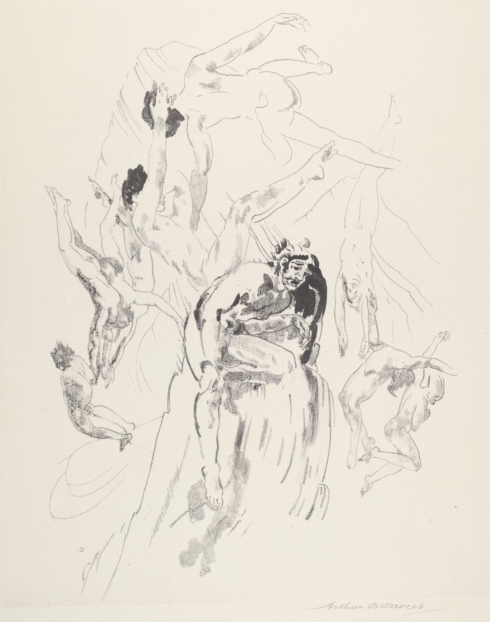 Les hommes oiseaux - Arthur B. Davies
