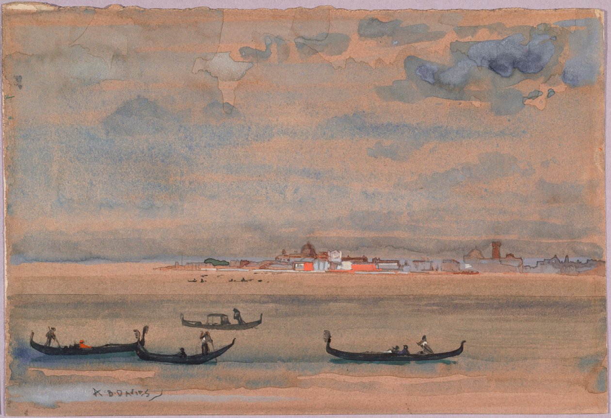 Gondoles - Arthur Bowen Davies
