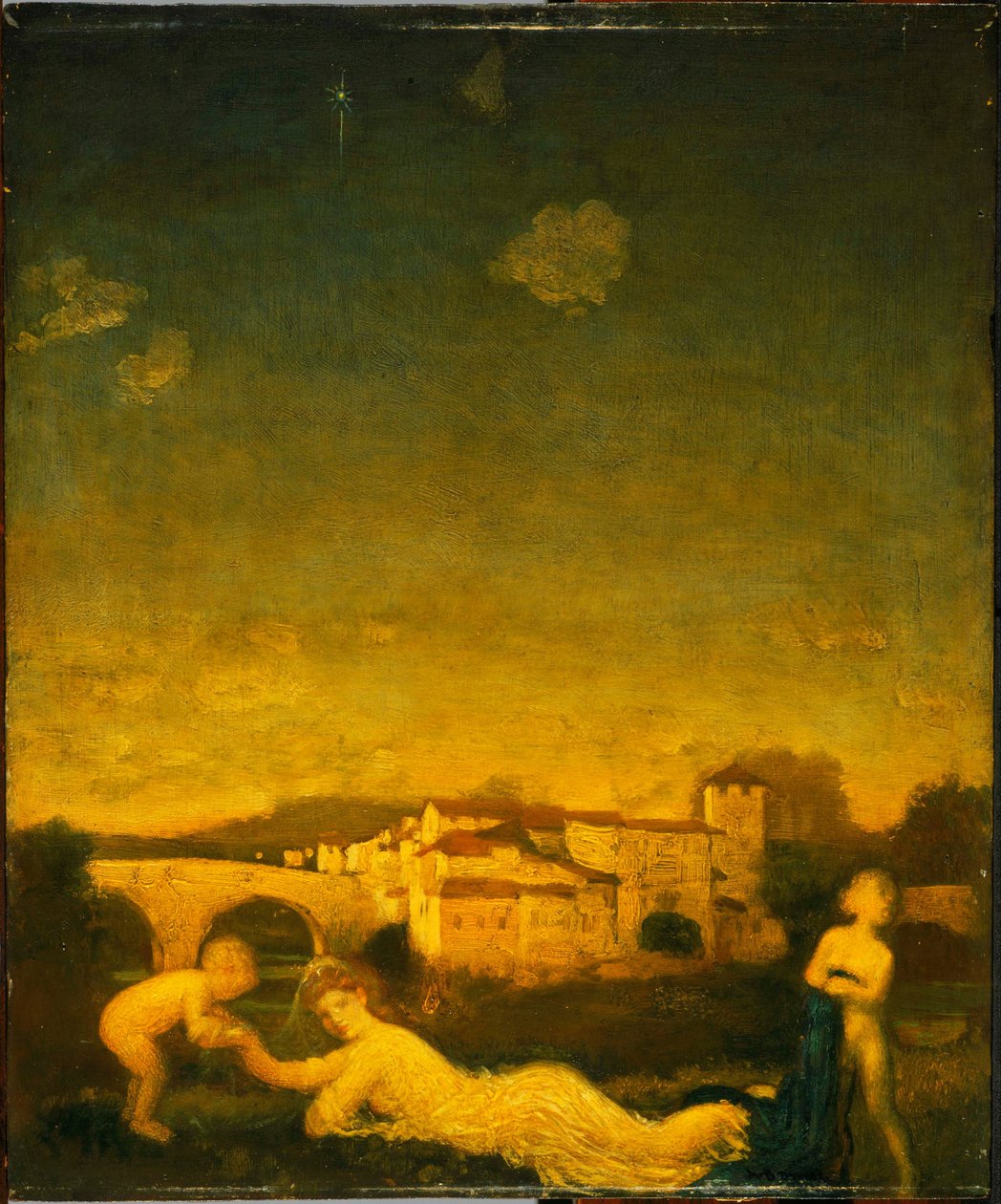Viola Obligato - Arthur Bowen Davies